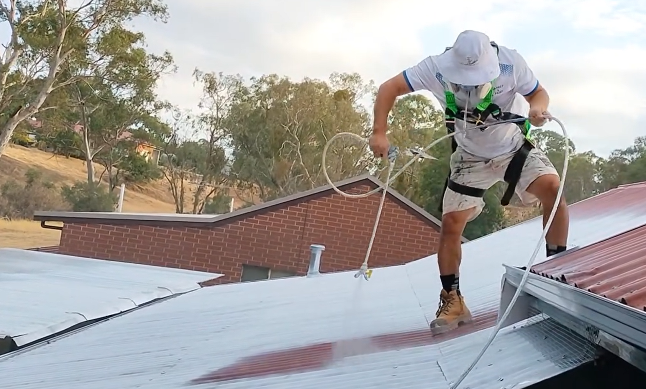 Professional Roof Painting sa prep and paint