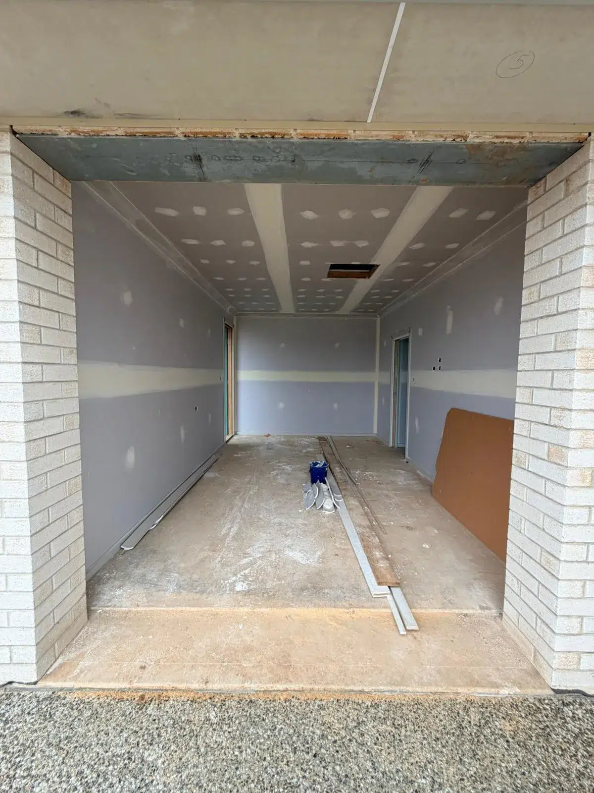 Careful wall preparation helps achieve a cleaner and more consistent interior paint finish.